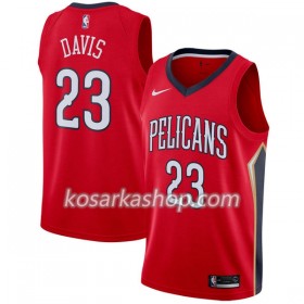 Dres New Orleans Pelicans Anthony Davis 23 Nike 2017-18 Crvena Swingman